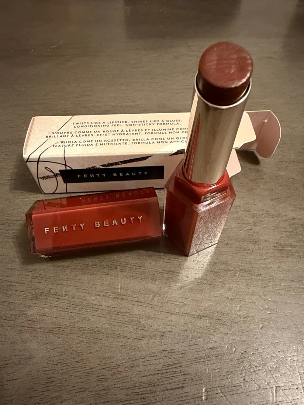 Fenty Beauty Gloss Bomb Stix - Black’R Berry; High-Shine Gloss Stick